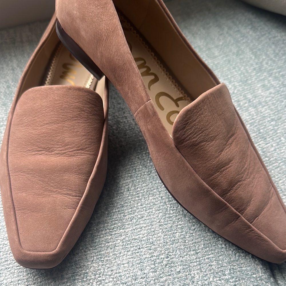 Sam Edelman Brown Suede Loafers